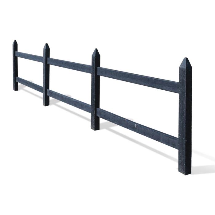 Plaswood® Birdsmouth/Trip Rail/Knee Rail Fencing